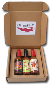 Hot Sauce Trio Gift Box